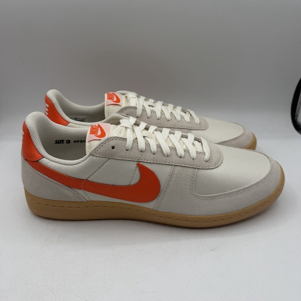Nike Field General Shoes Mens 8 Womens 9.5 Pale Ivory/Safety Orange HF3165-105‎ - Picture 2 of 11